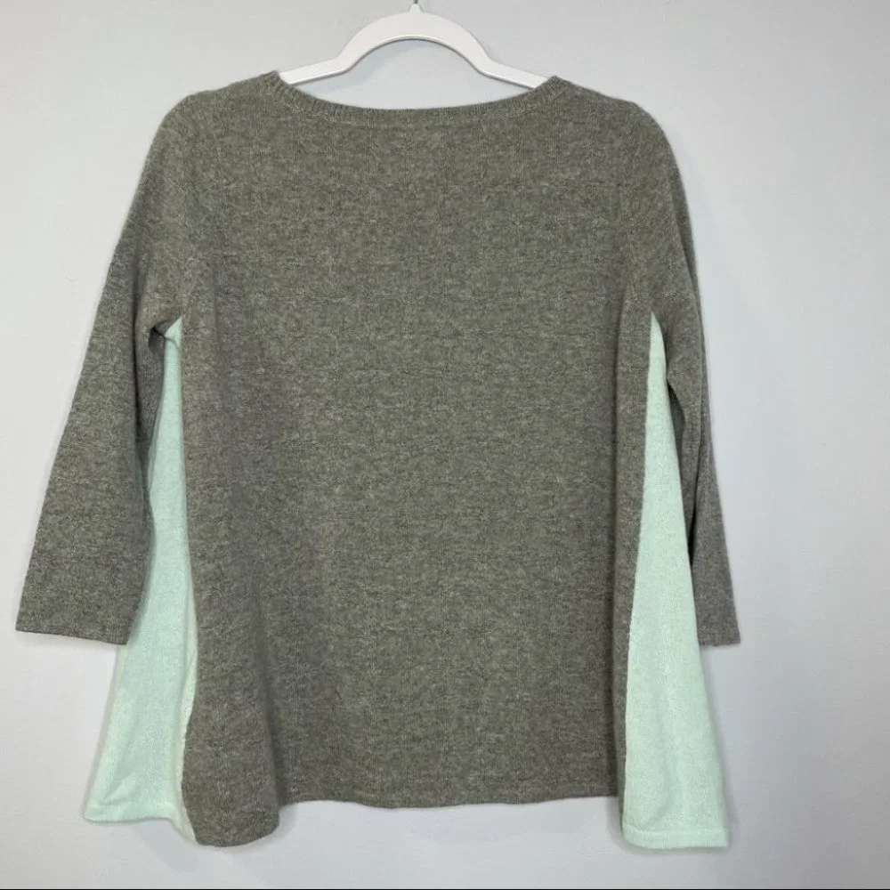 Club Monaco Color Block Cashmere Sweater - Picture 4 of 6